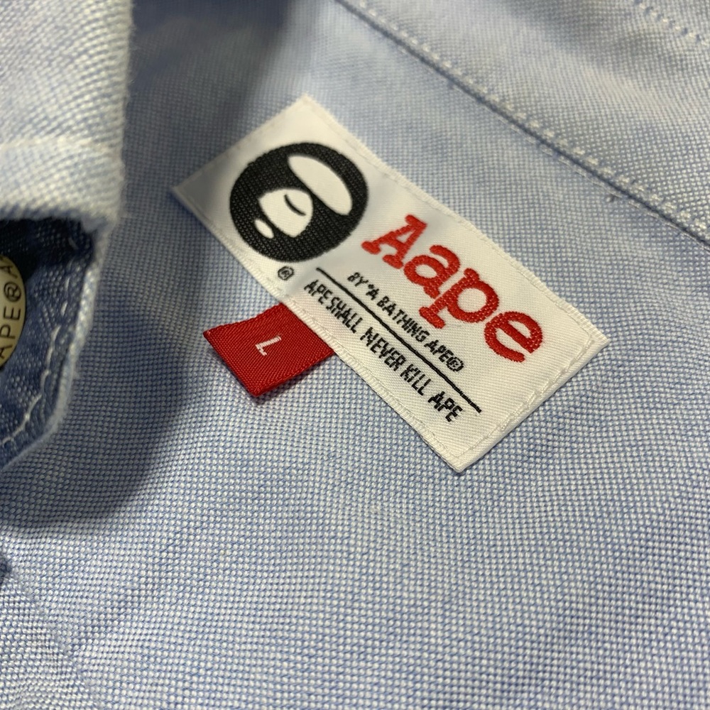 Aape A Bathing Ape Button Down - image 3